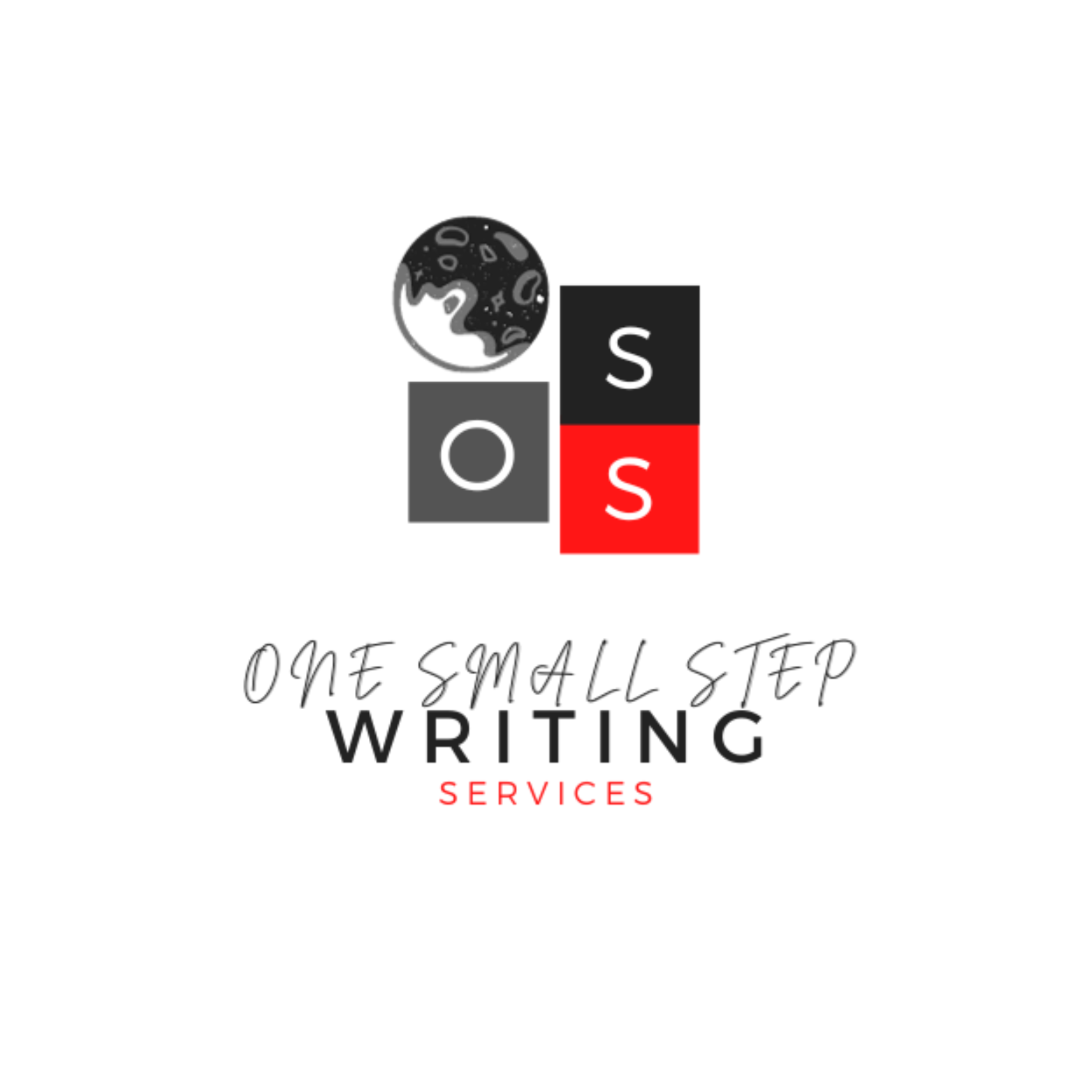 one small step writing services logo